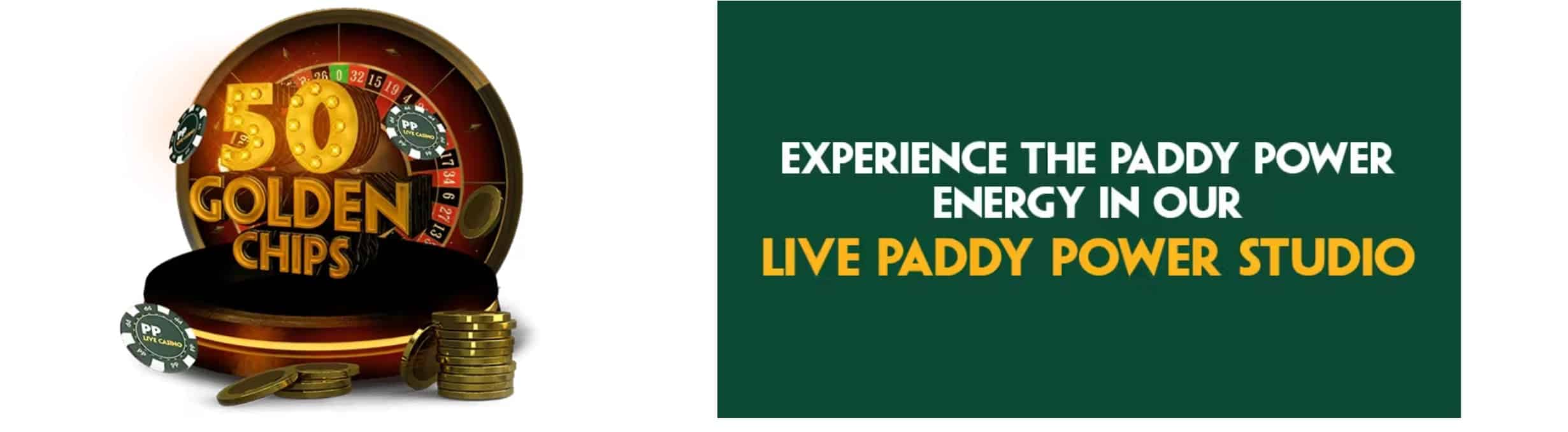 Live Casino Golden Chips for Paddy Power Roulette