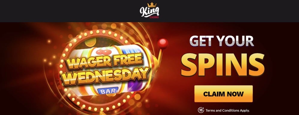 King Casino Wednesday promo