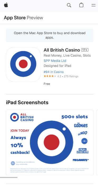 All British App