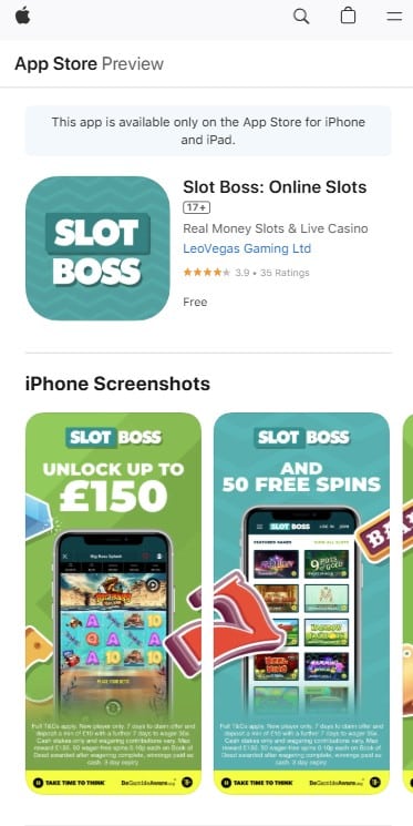 Slot Boss IOS App