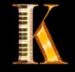 Symbol Písmeno K slot In Jazz by Yggdrasil