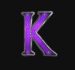 Symbol Letter K slot Vikings by Kajot