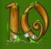 Symbol Number 10 slot Enchanted crystals by Play'n GO