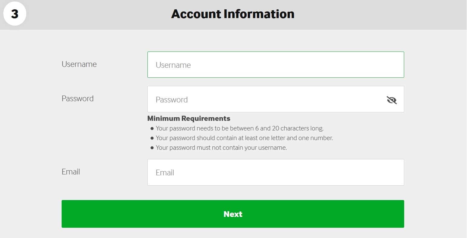 Account Confirmation and Password Setup