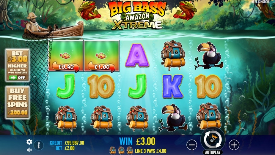 Big Bass Amazon Xtreme online slot