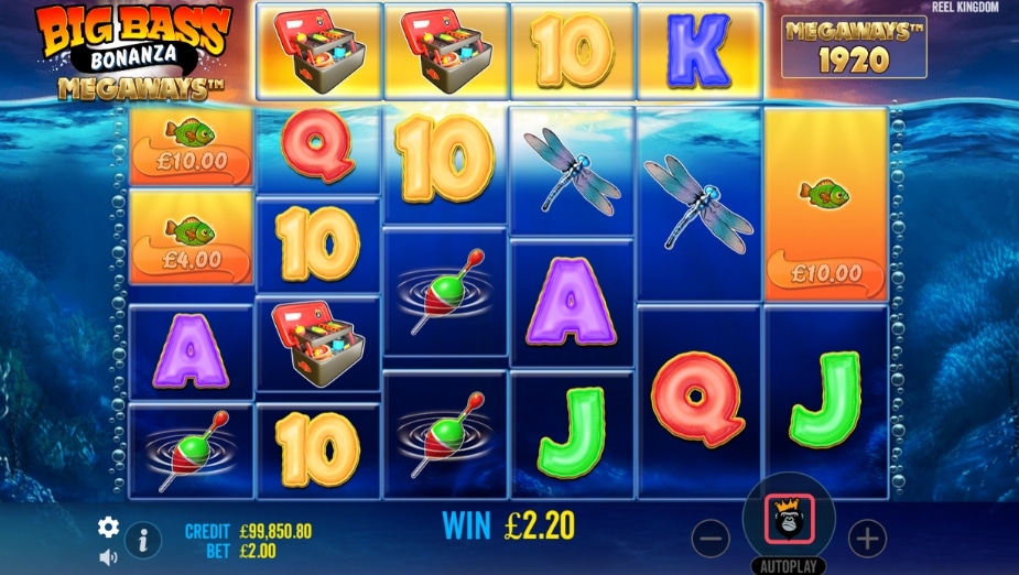 Big Bass Bonanza Megaways online slot Mystery win