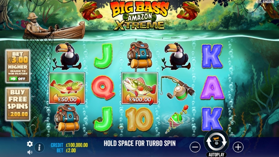 Big Bass Amazon Xtreme by Pragmatic Play