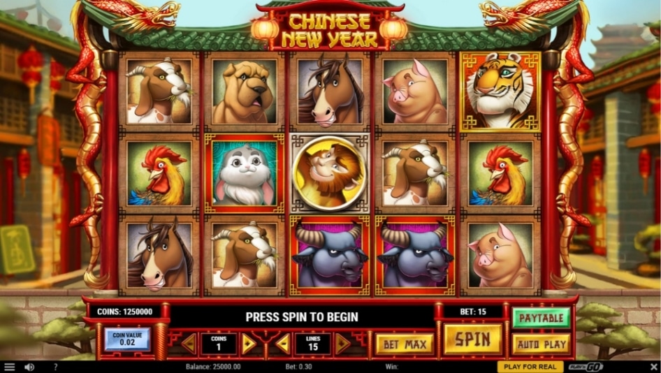 Chinese New Year by Play'n GO