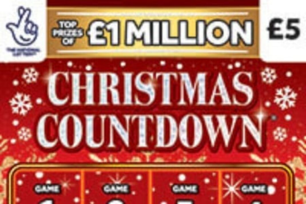 Scratch card Christmas Countdown