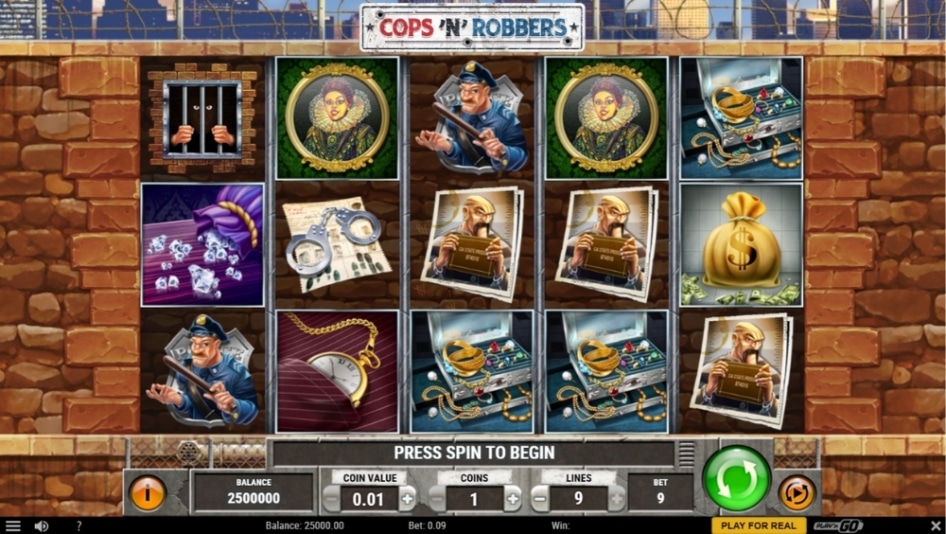 Cops'n'Robbers by Play'n GO