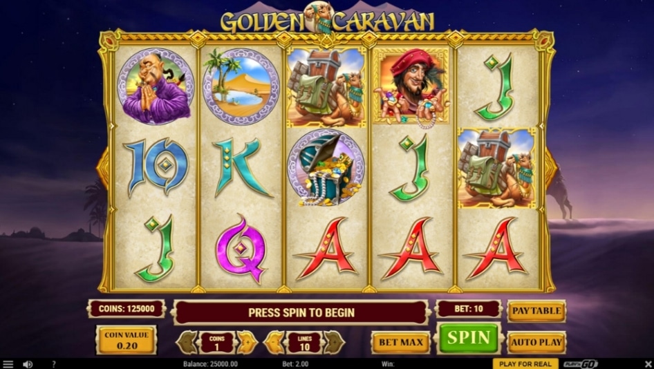 Golden Caravan by Play'n GO