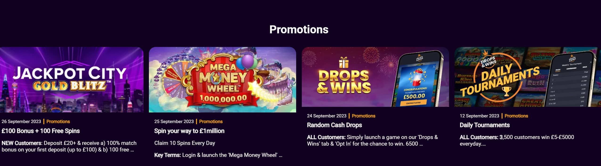 JackpotCity Casino Bonuses