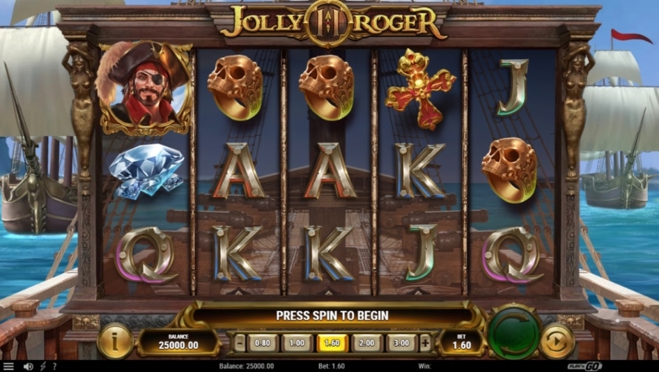 Jolly Roger 2 by Play'n GO