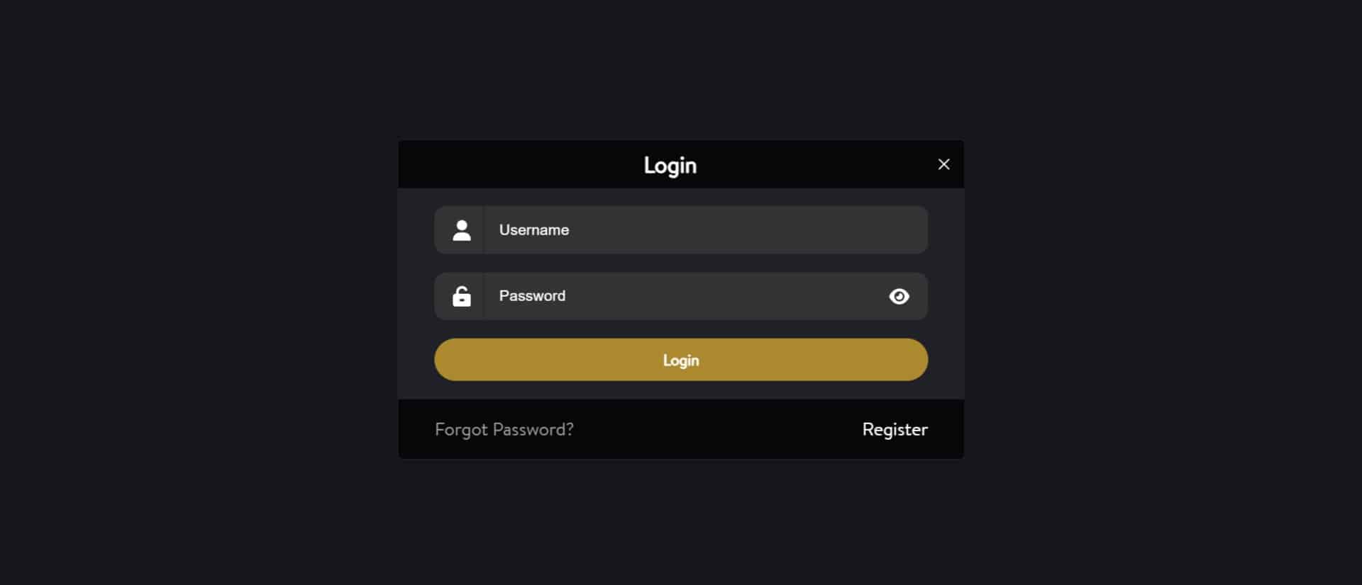 Details Required for Hippodrome Casino Login Like Username and Password