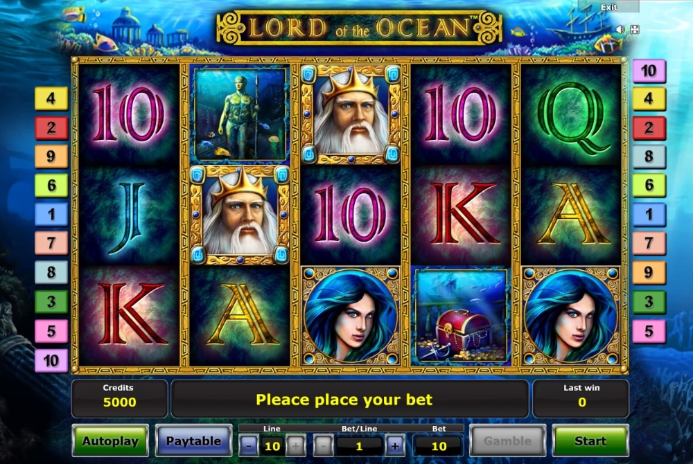 Lord of the Ocean online slot