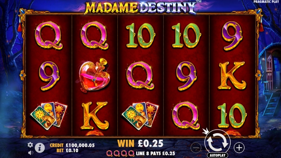 Madame Destiny online slot