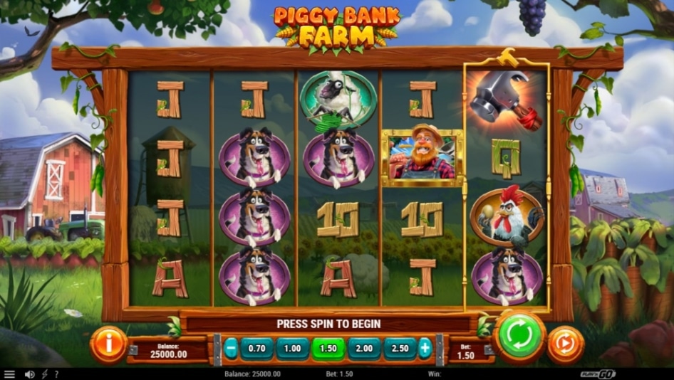 Piggy Bank Farm by Play'n GO