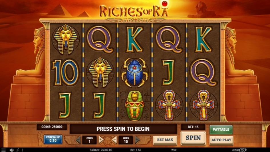 Riches of Ra by Play'n GO