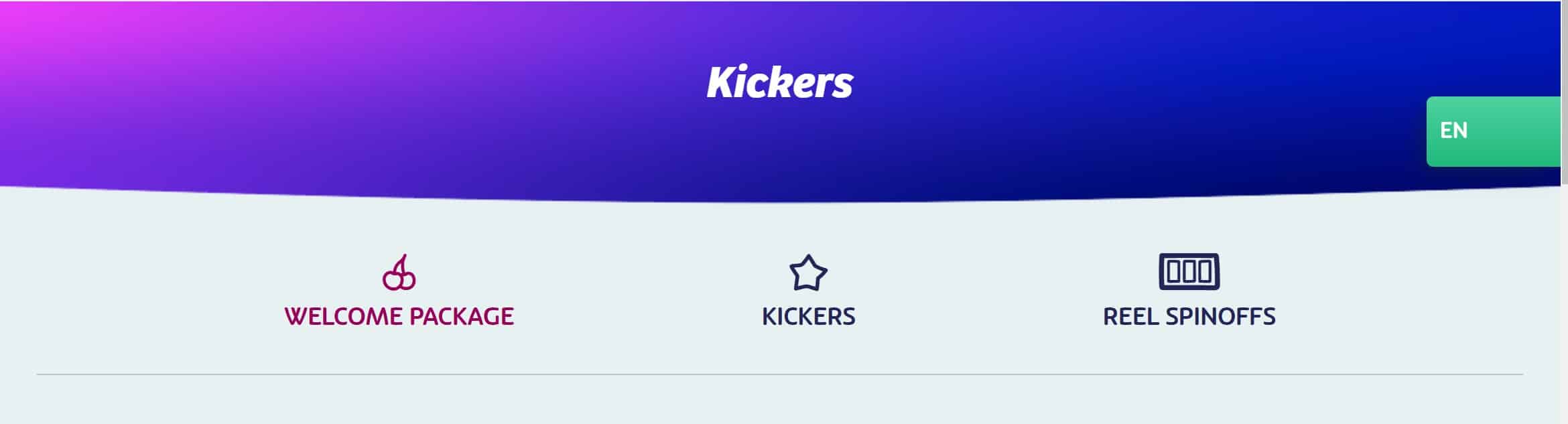 Special PlayOJO Kickers Prizes for Players