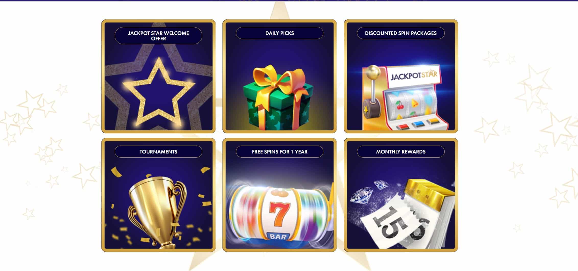 Bonuses and Promos at Jackpot Star Casino