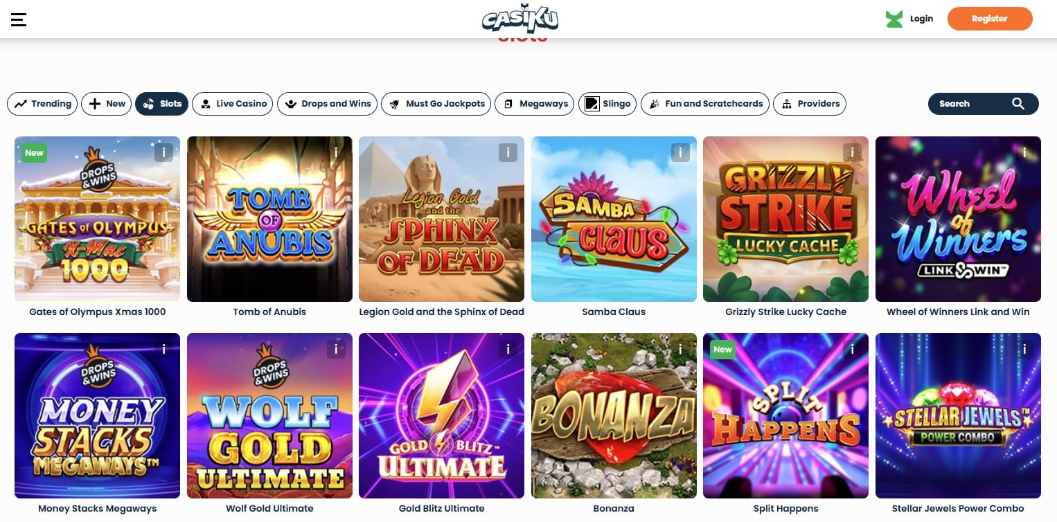 Casiku Casino Online Games