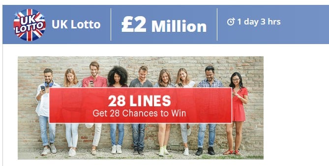 UK Lotto Screenshot