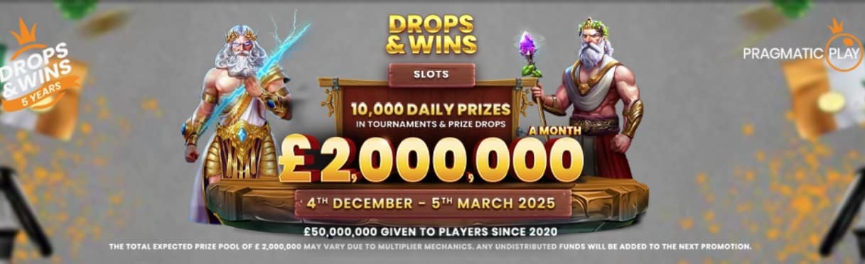 O'Reels Casino Drops and Wins promo