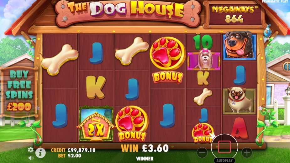 The Dog House Megaways online slot