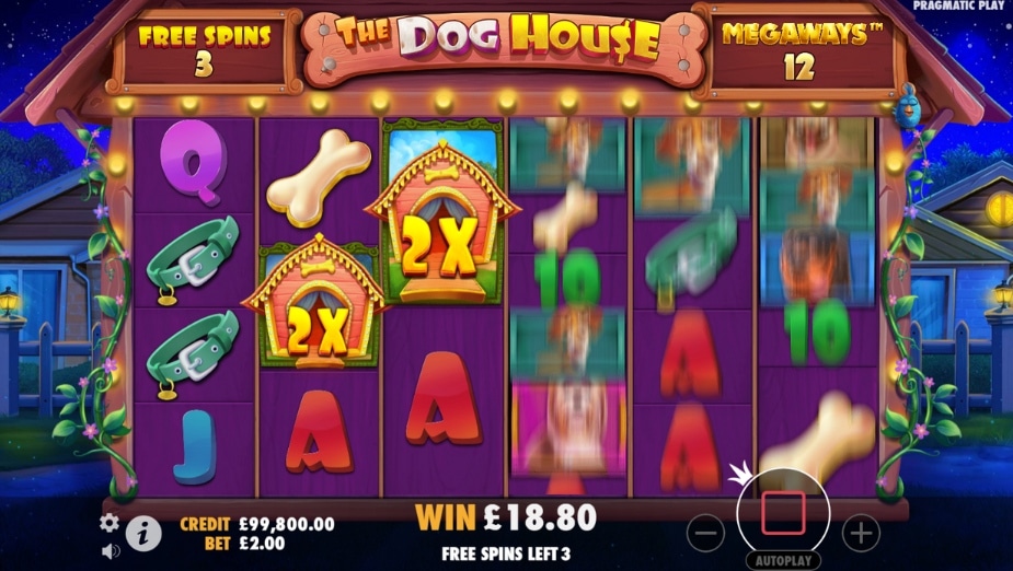 The Dog House Megaways online slot Sticky Wilds