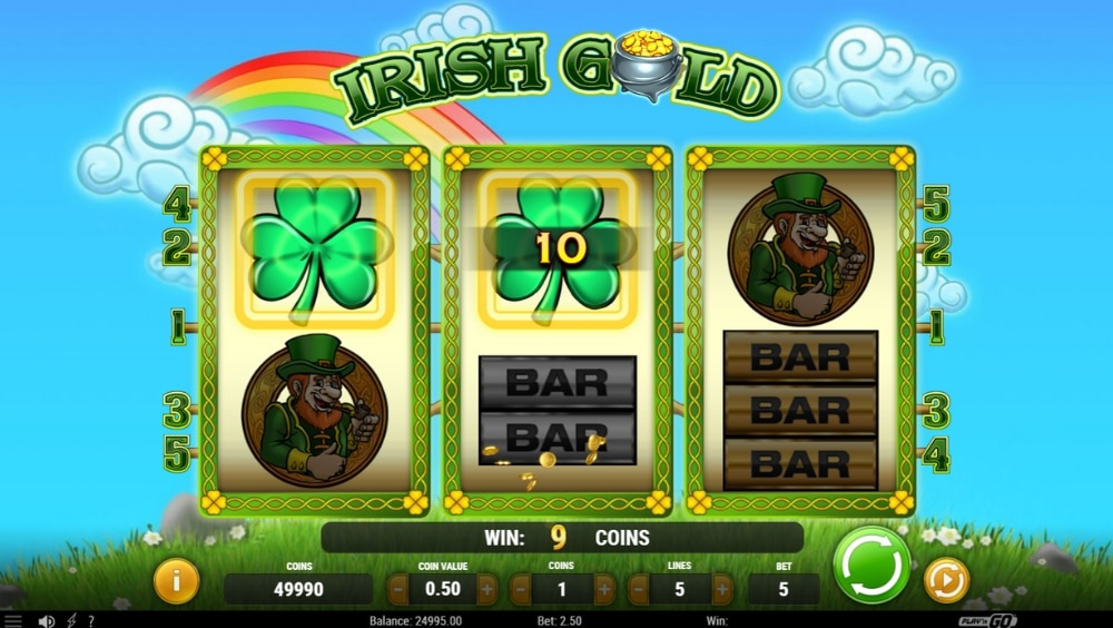 Theme and symbols Irish gold