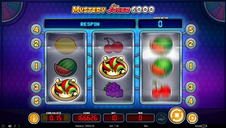 Theme and symbols Mystery Joker 6000