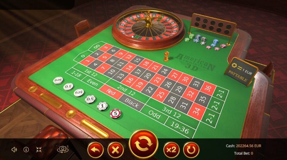 Roulette American Roulette 3D Evoplay (EvoPlay)