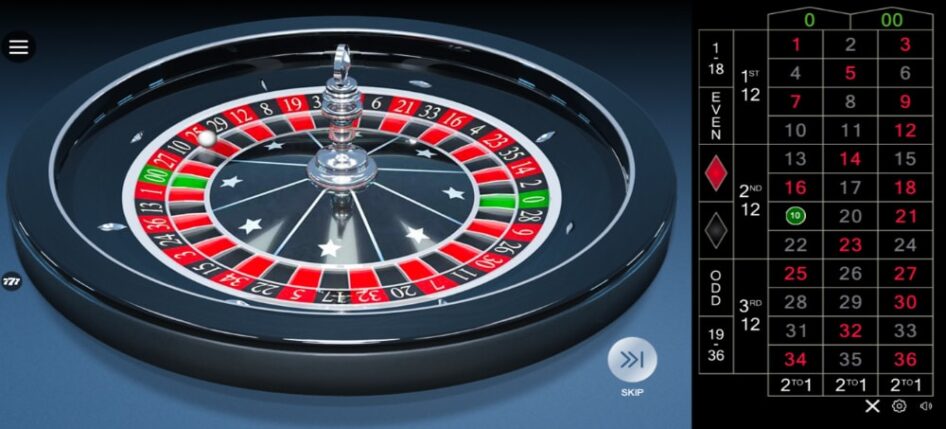 Roulette American Roulette Microgaming (Microgaming)