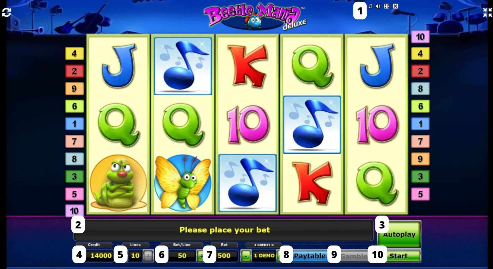 Beetle Mania online slot