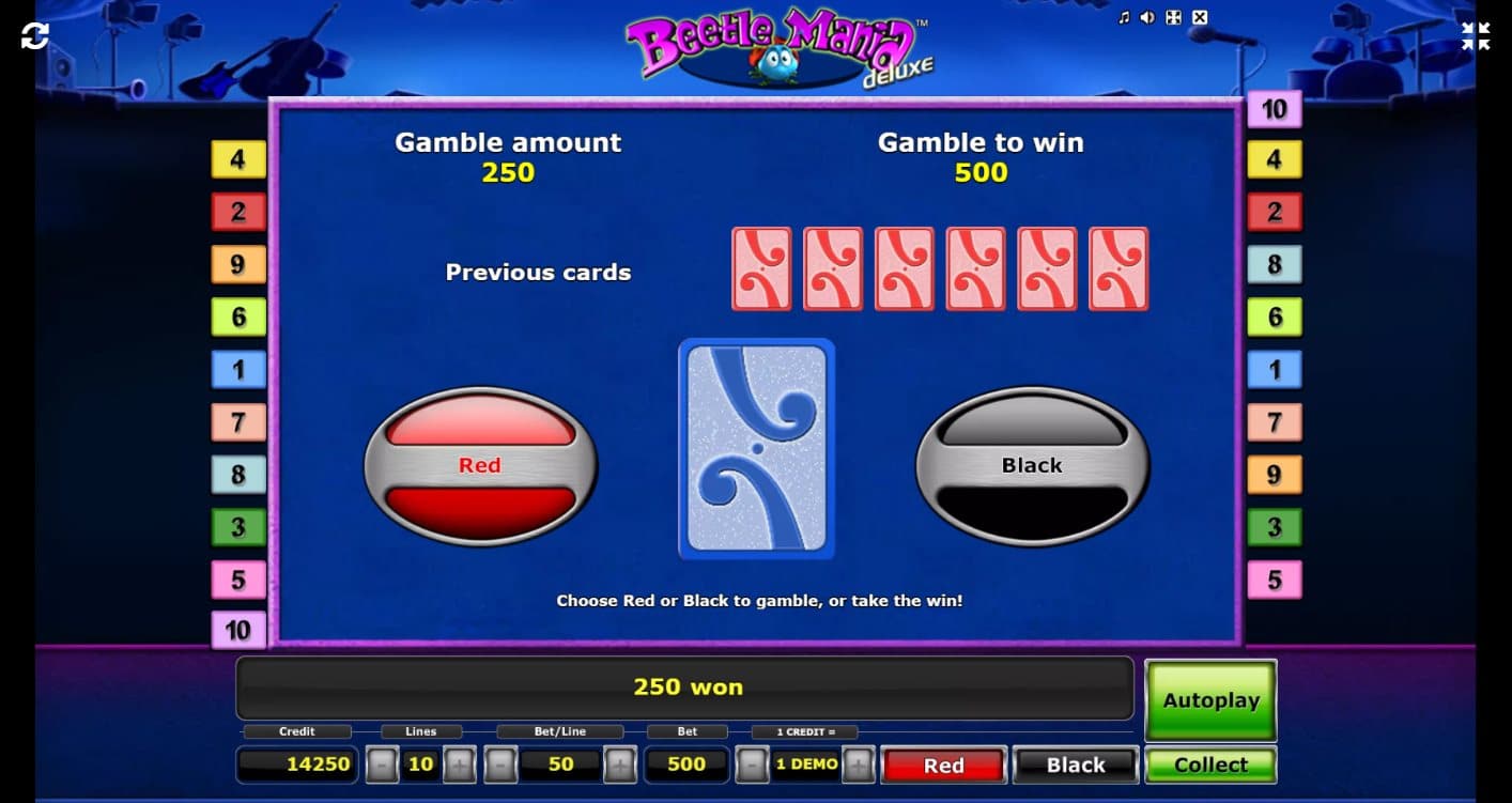 Beetle Mania online slot Gamble