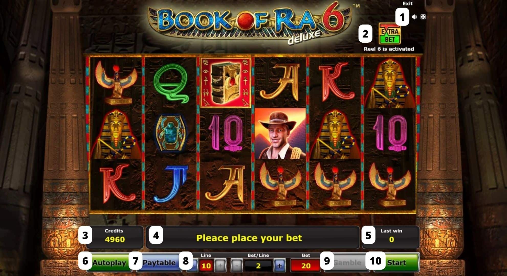 Book of Ra 6 Deluxe online slot