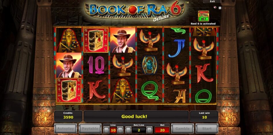 Book Of Ra 6 Deluxe online slot Bonus game