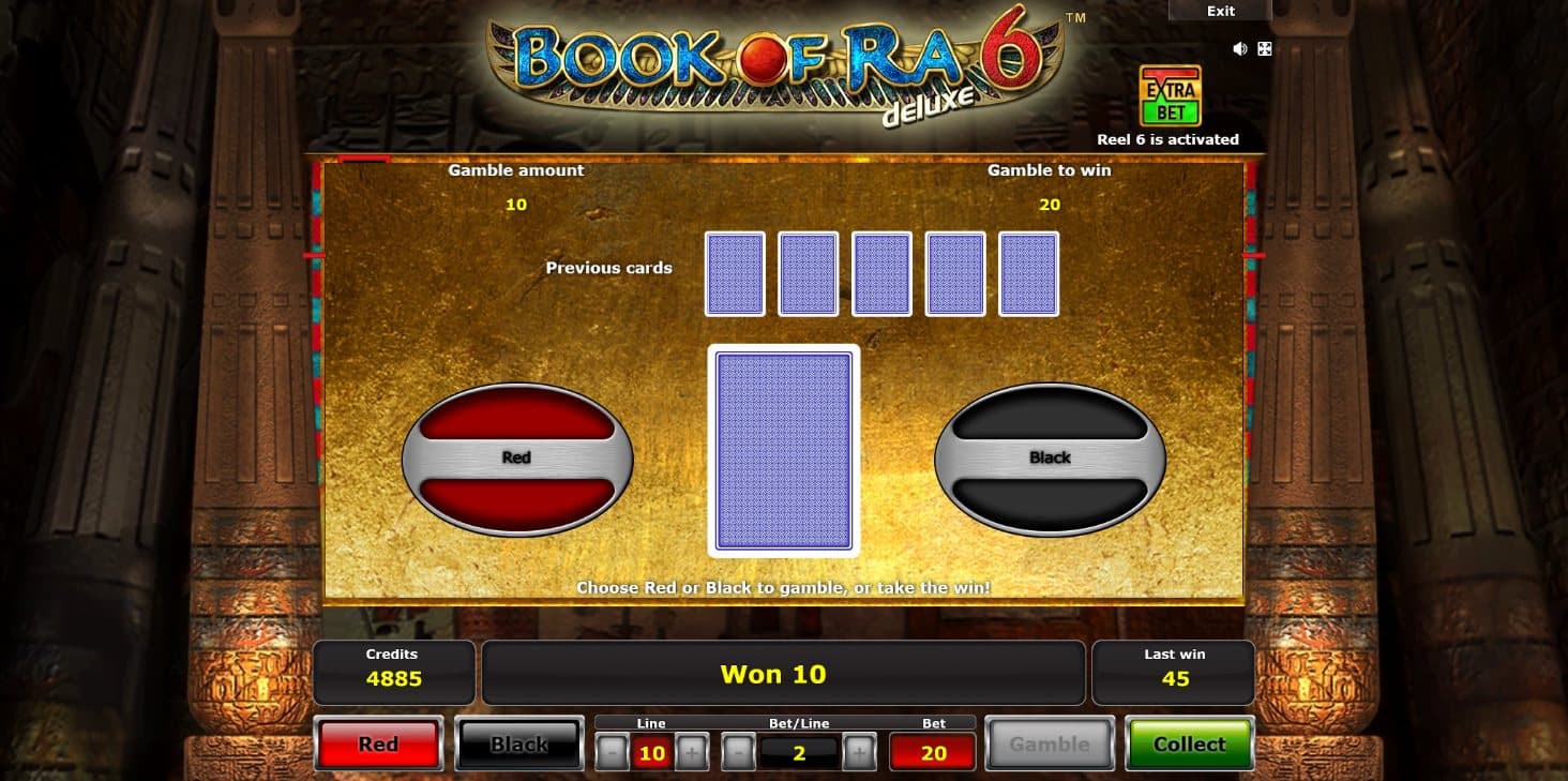 Book Of Ra 6 Deluxe online slot Gamble