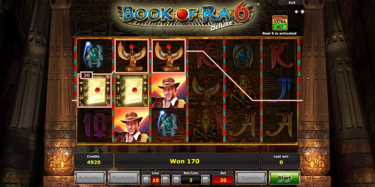 Book Of Ra 6 Deluxe online slot Scatter