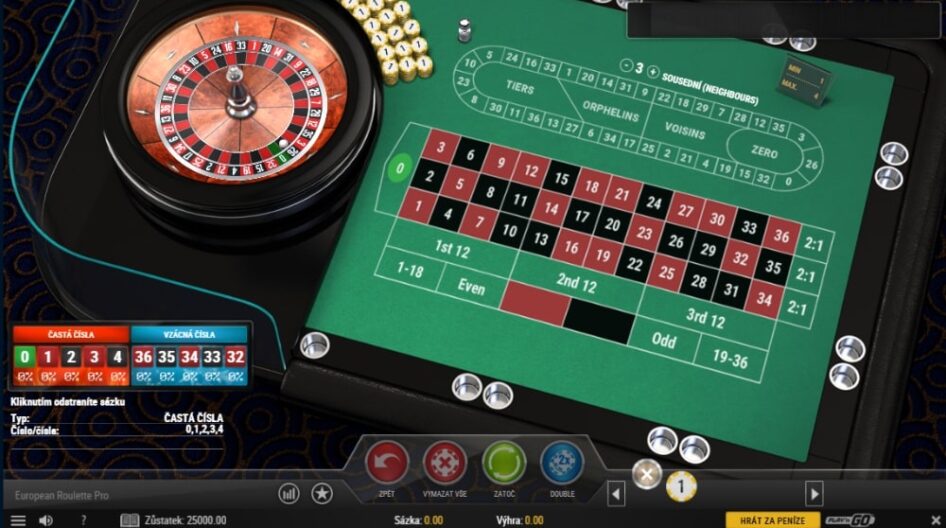 Roulette European roulette PRO Play'n GO (Play'n GO)