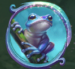 Symbol Frog slot Rainforest Magic by Play'n GO