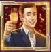 Symbol Man with champagne slot Holiday Season by Play'n GO