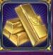 Symbol Gold Bars slot Gold King by Play'n GO