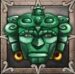 Symbol Green Aztec mask slot Aztec Idols by Play'n GO