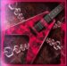 Symbol Red guitar slot Annihilator by Play'n GO