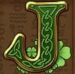 Symbol Letter J slot Leprechaun goes Egypt by Play'n GO