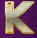 Symbol Letter K slot Gold King by Play'n GO