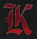 Symbol Letter K slot House of Doom by Play'n GO