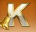 Symbol Letter K slot Hugo´s Adventure by Play'n GO