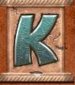 Symbol Letter K slot Pearls of India by Play'n GO